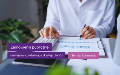 Rozwiązania ułatwiające PES dostęp do zamówień publicznych